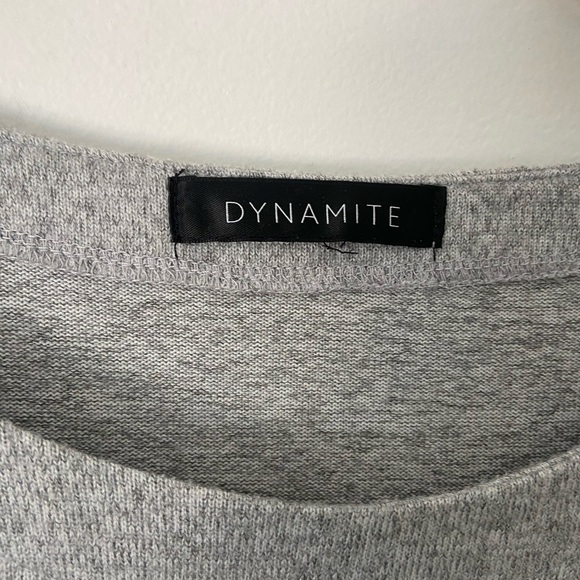 Dynamite Women's large Long sleeve, crew neck sweater dress. - Picture 3 of 6